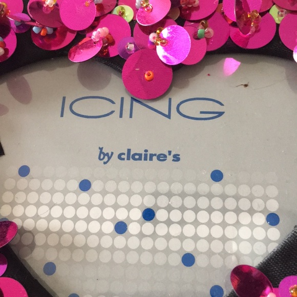 Cute and sparkly pink heart picture frame - Picture 2 of 5